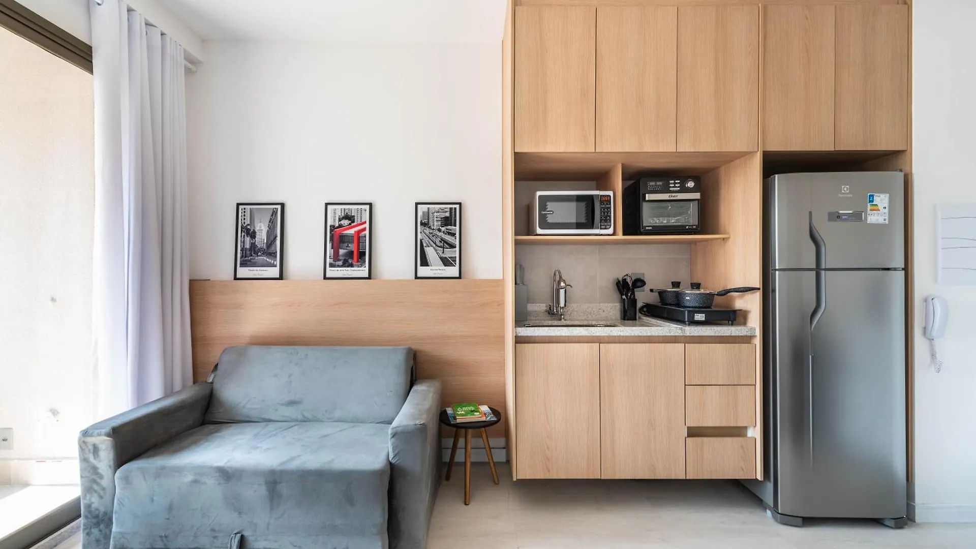 Premium Campo Belo, Fast Wi-Fi , Wide, Illuminated Apartment Sao Paulo