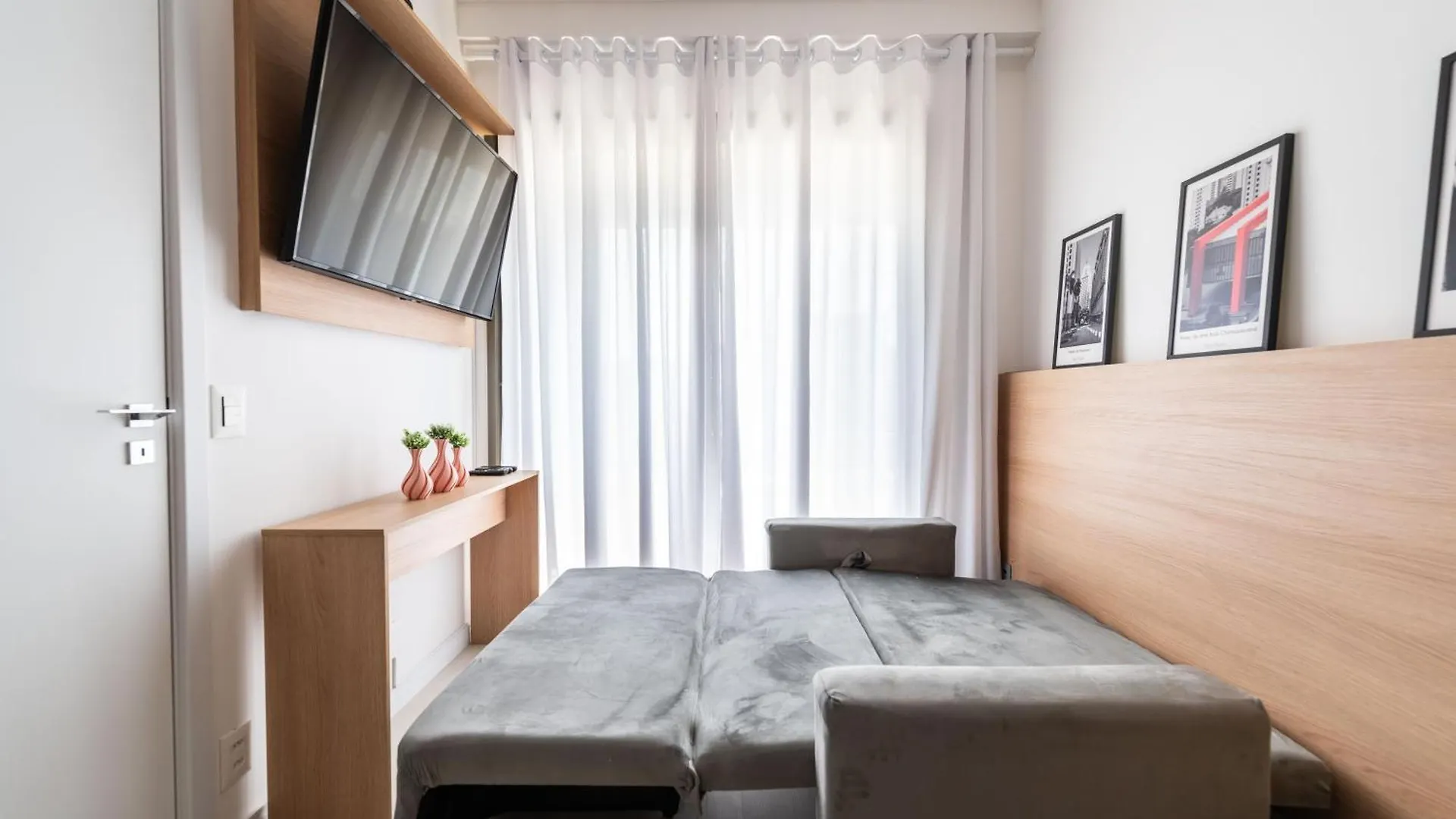 Premium Campo Belo, Fast Wi-Fi , Wide, Illuminated Apartment Sao Paulo 0*,